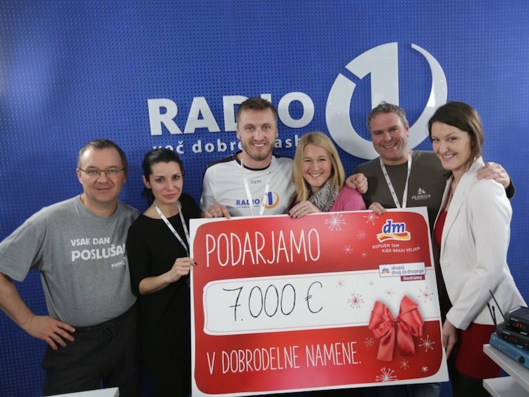Denis Avdić z ekipo zbral kar 30.000 eur